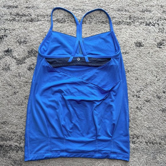 Lululemon C.Y.B Tank Cornflower Blue 8 - Picture 3 of 16